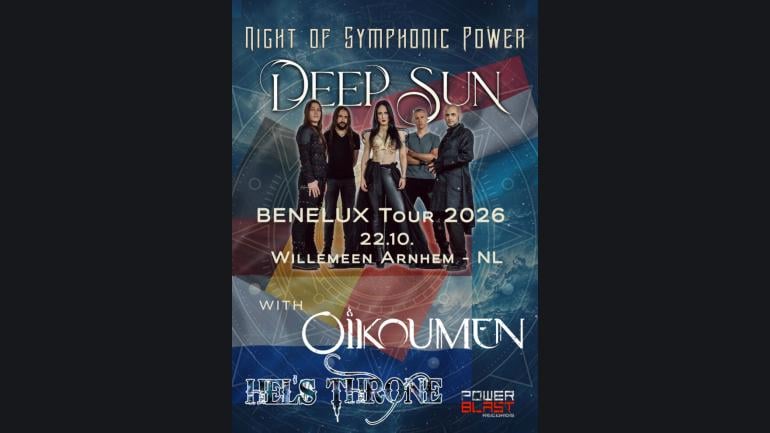 Deep Sun (CH) Oikoumen (FR) Hell’s Throne (DE) EXCL NL Show