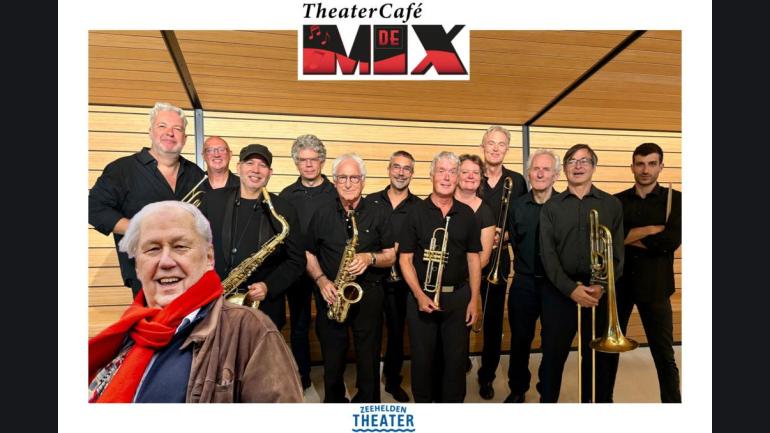 TheaterCafé De Mix: The Hague Jazz Project (THJP) met als gast: Edwin Rutten (Ome Willem)