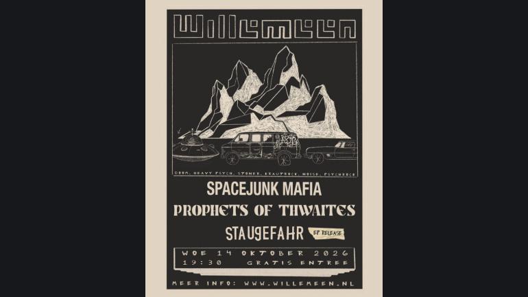 W1 Cafe: Spacejunk Mafia Staugefahr Prophets of Thwaites