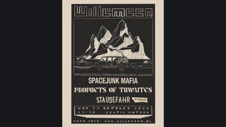 W1 Cafe: Spacejunk Mafia  Staugefahr  Prophets of Thwaites