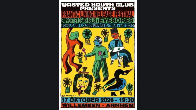 Wasted Youth Club presents: Frantic Living Release Festival