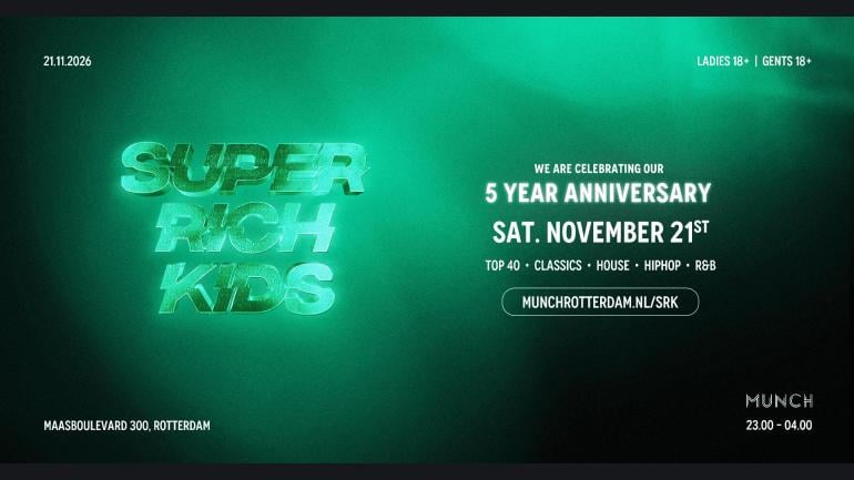 SUPER RICH KIDS – 5 YEAR ANNIVERSARY