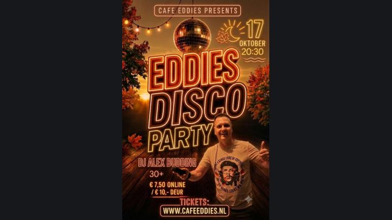 Eddies Disco Party Met DJ Alex Buding