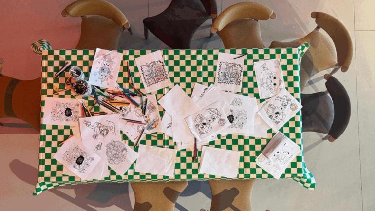Knutseltafel: maskers maken