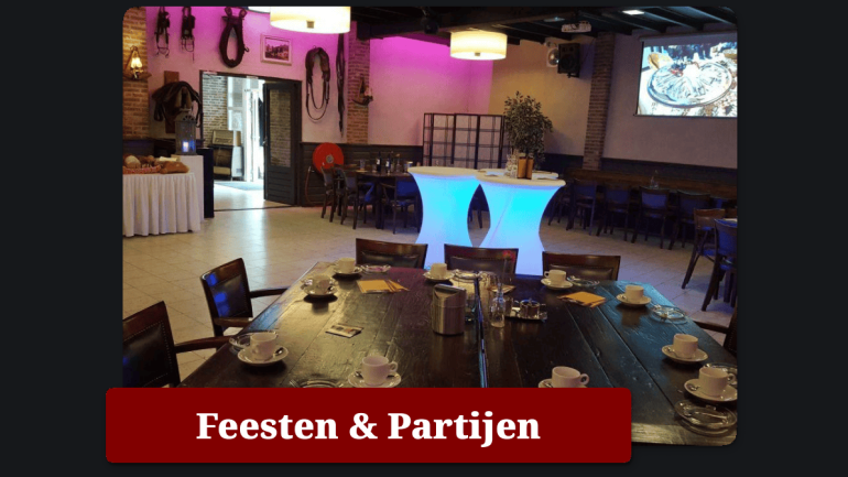 Eetcafé-zaal 't Karrewiel