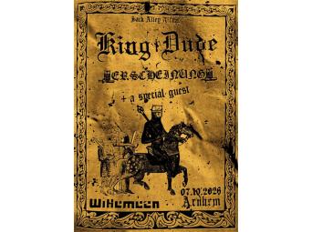 King Dude (US)  Erscheinung   very special guest