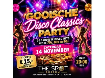 Gooische Disco Classics Party Zaterdag 14-november-2026