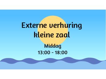 Externe verhuring kleine zaal (Samen leren)