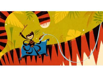 Anansi de Spin en de gulzige Tijger