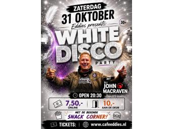 Eddies White Discoparty met DJ John Macraven
