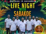 BAND "SABAKOE-TIME"  & DJ GILLY IN CLUB NOUVELLE AMSTELVEEN